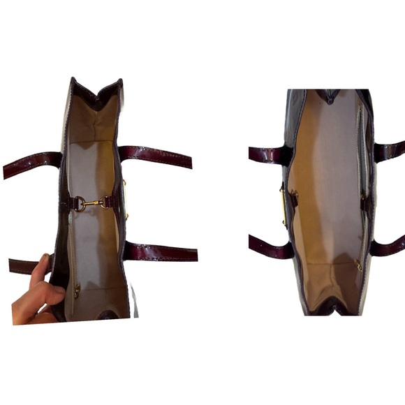 Louis Vuitton Wilshire PM Monogram Vernis in Amarante with COA - Picture 8 of 13